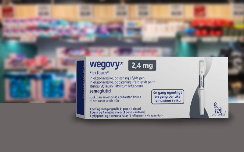 Wegovy vægttabsmedicin Billede af Wegovy vægttabsmedicin