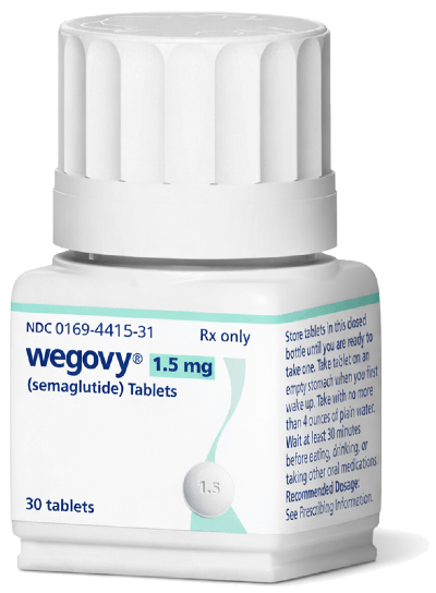 Wegovy pilleæske Semaglutide 400